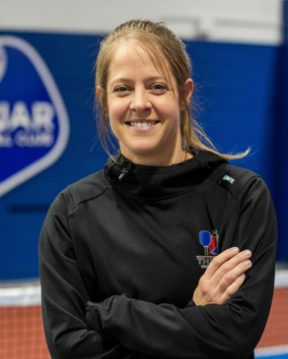 Geneva Olson, instructor at The Jar Pickleball Club